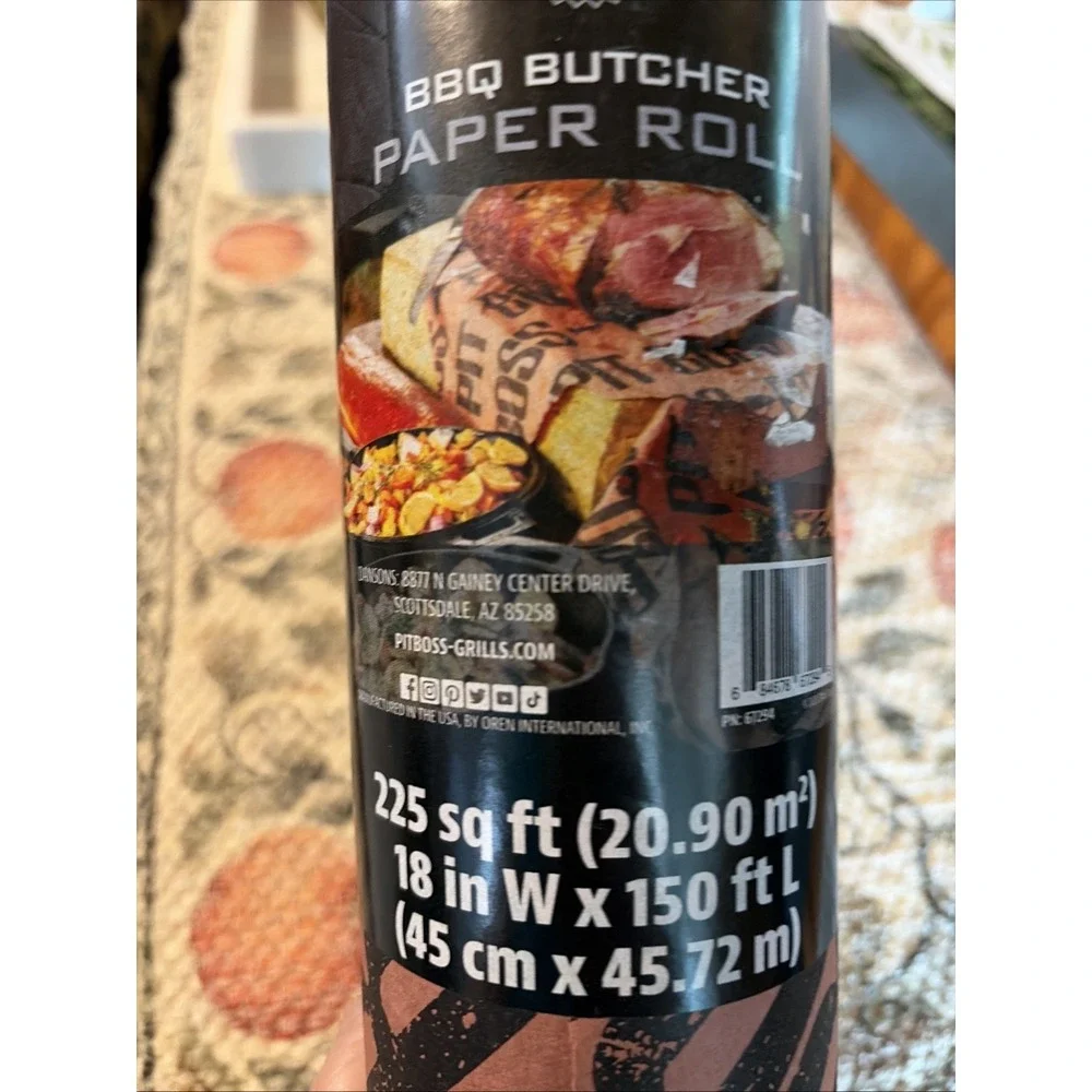 Pit Boss Butcher Paper Roll - 225 Sq Ft - 150 Ft Long x 18 In Wide